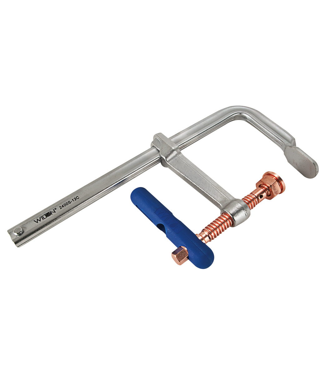 2400S-12C, 12" Regular Duty F-Clamp Copper
