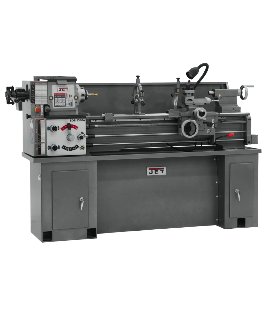 BDB-1340A, With Taper Attachment and Collet Closer