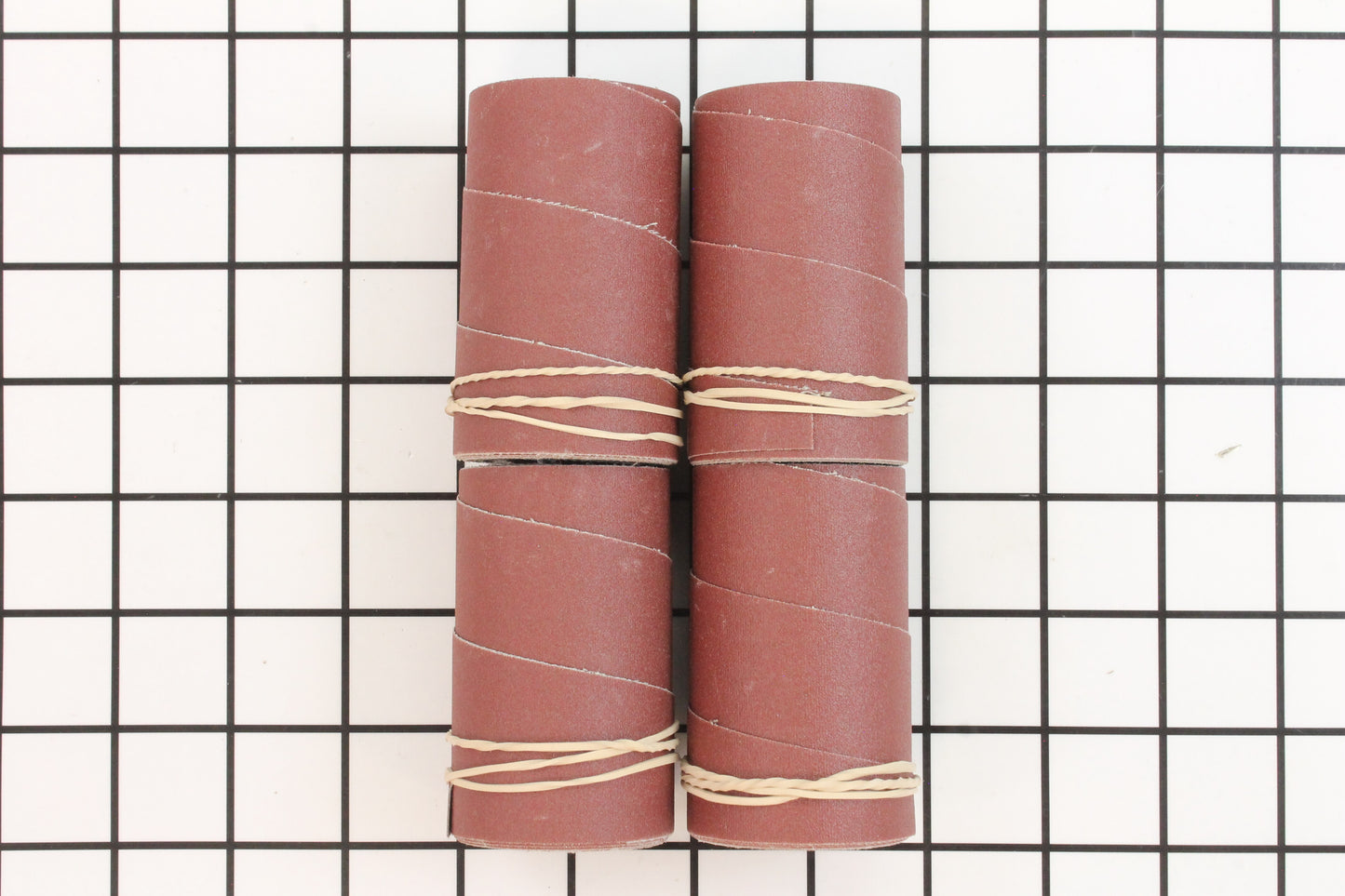 Ready-To-Wrap Abrasives, 220 Grit, 4-Wraps in Box (fits 16-32)