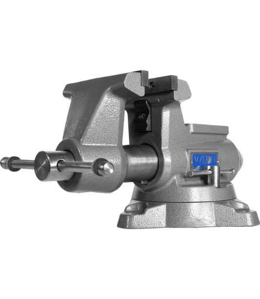 855M, Mechanics Pro 5-1/2" Jaw Width, Round Channel Vise with Swivel Base
