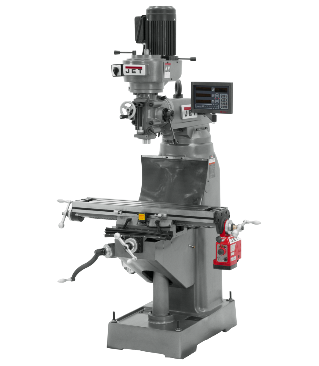 JVM-836-1 Mill With Newall DP700 DRO With X-Axis Powerfeed