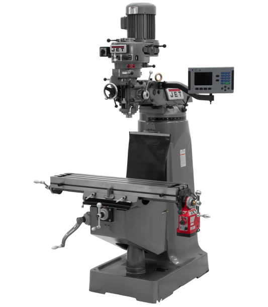 JTM-2 Mill With ACU-RITE 203 DRO and X-Axis Powerfeed