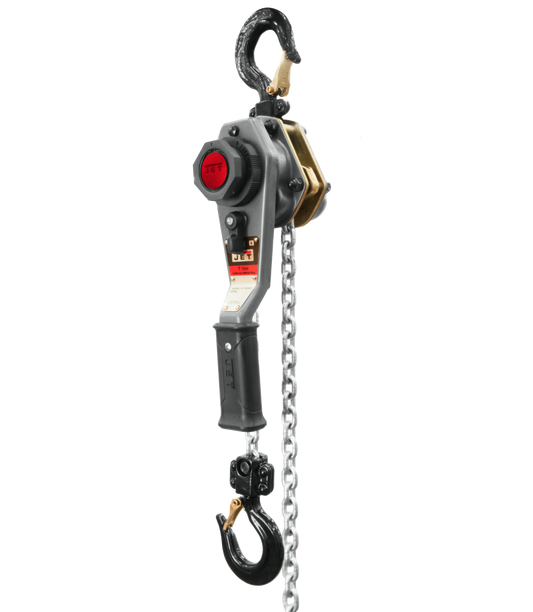 JLH-100WO-10, JLH Series 1 Ton Lever Hoist, 10' Lift with Overload Protection