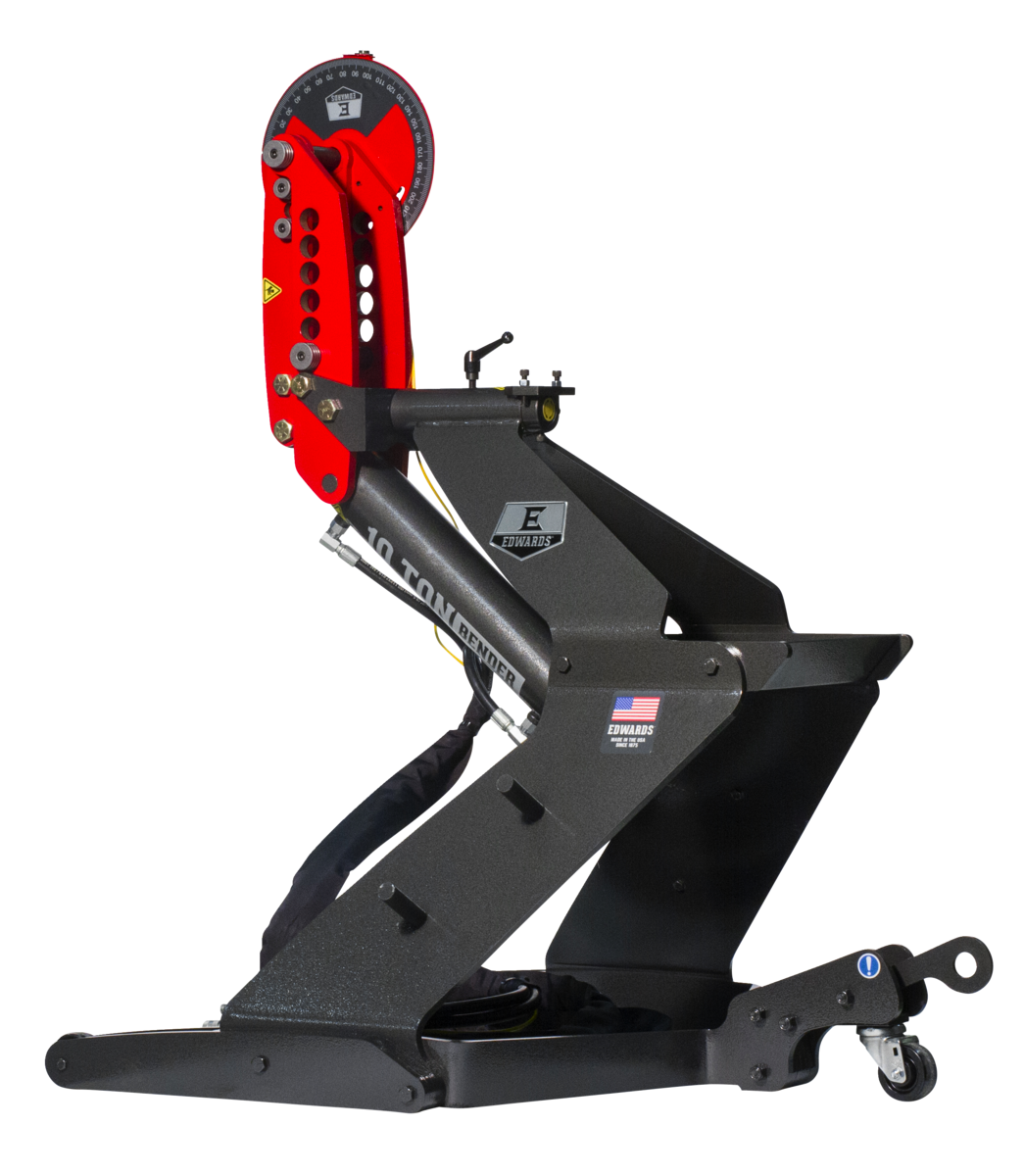 10 Ton Bender and Portable Power Unit 3 Phase, 460 Volt