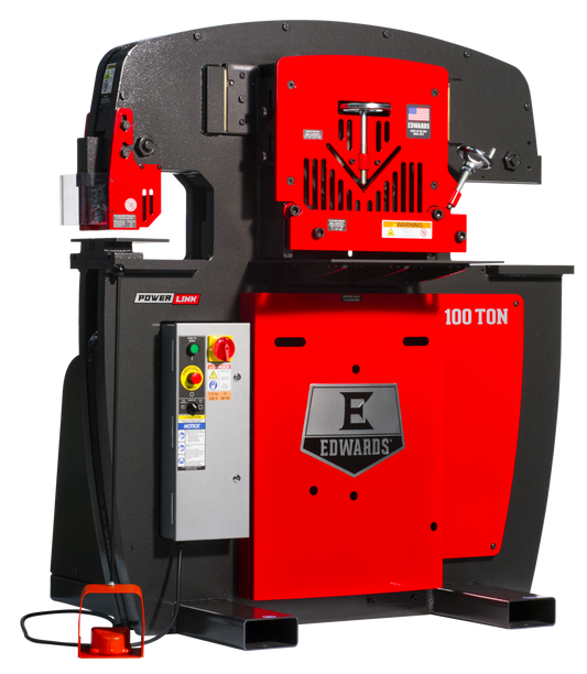 100 Ton Ironworker 3 Phase, 460 Volt with PowerLink