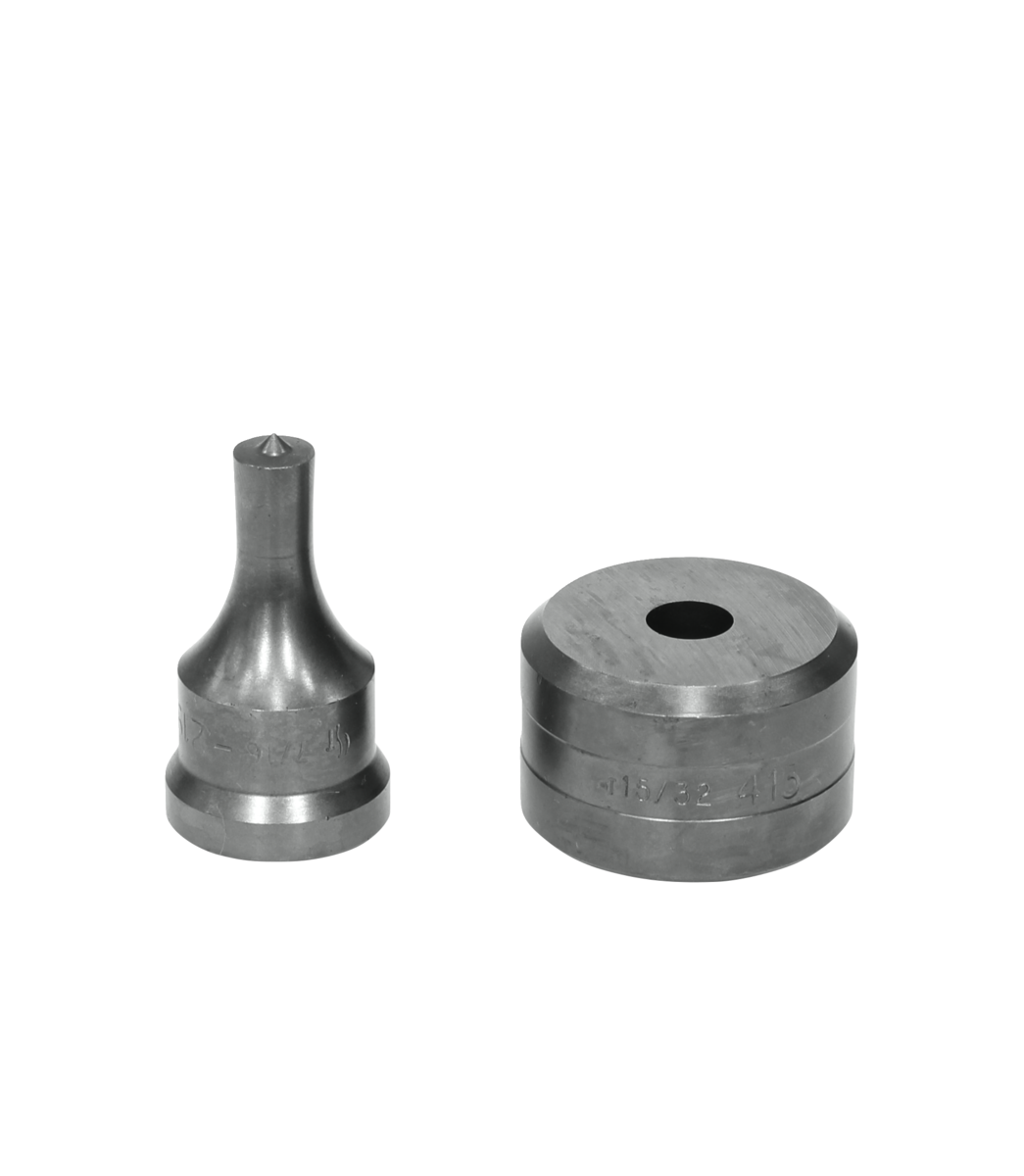 7/16" Round Punch & Die Set