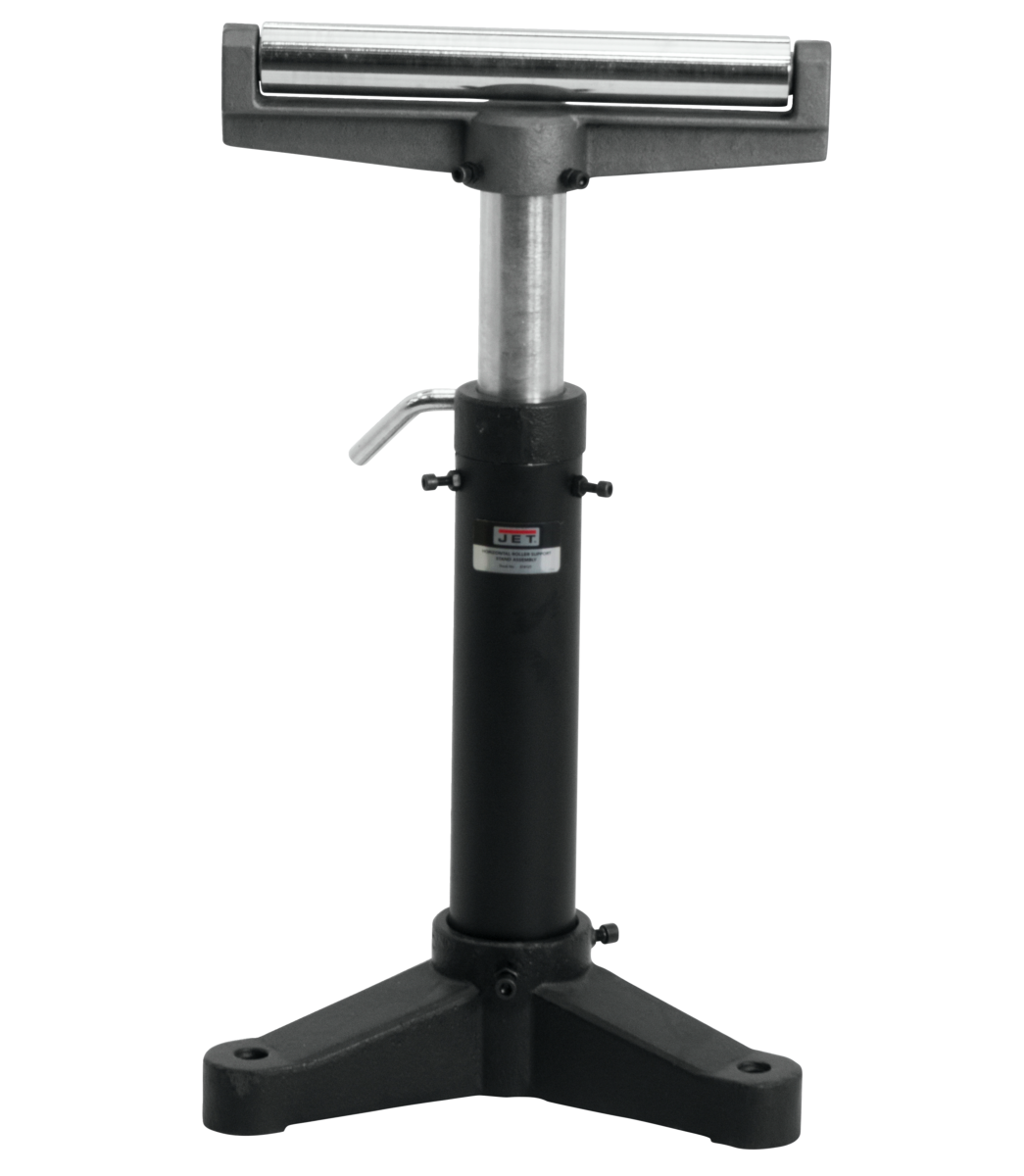 Horizontal-Roller Material Support Stand