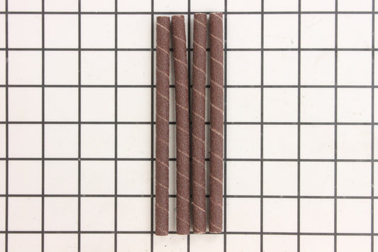 Sanding Sleeves, 1/4" x 6", 60 Grit (4 pack)
