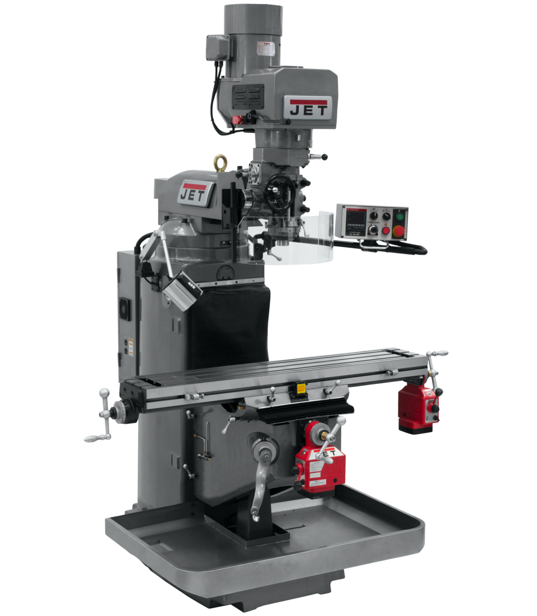 JTM-949EVS Mill With X and Y-Axis Powerfeeds