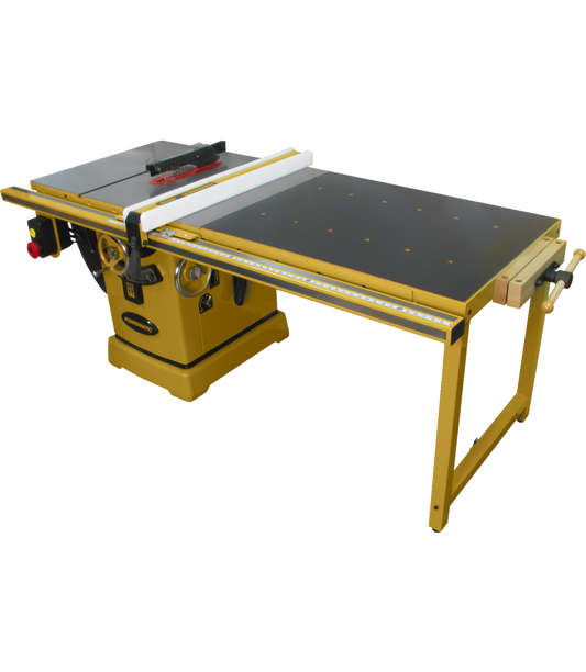 PM2000, 10" Tablesaw, 5HP 1PH 230V, 50" Accu-Fence System, Workbench