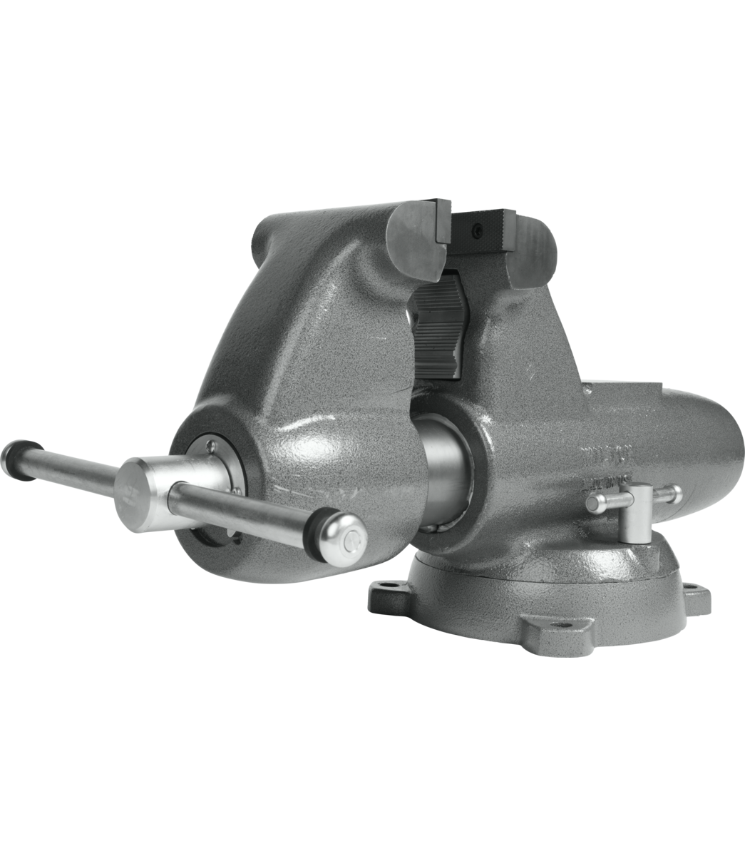 C3, Combination Pipe And Bench 6” Jaw Round Channel Vise with Swivel Base
