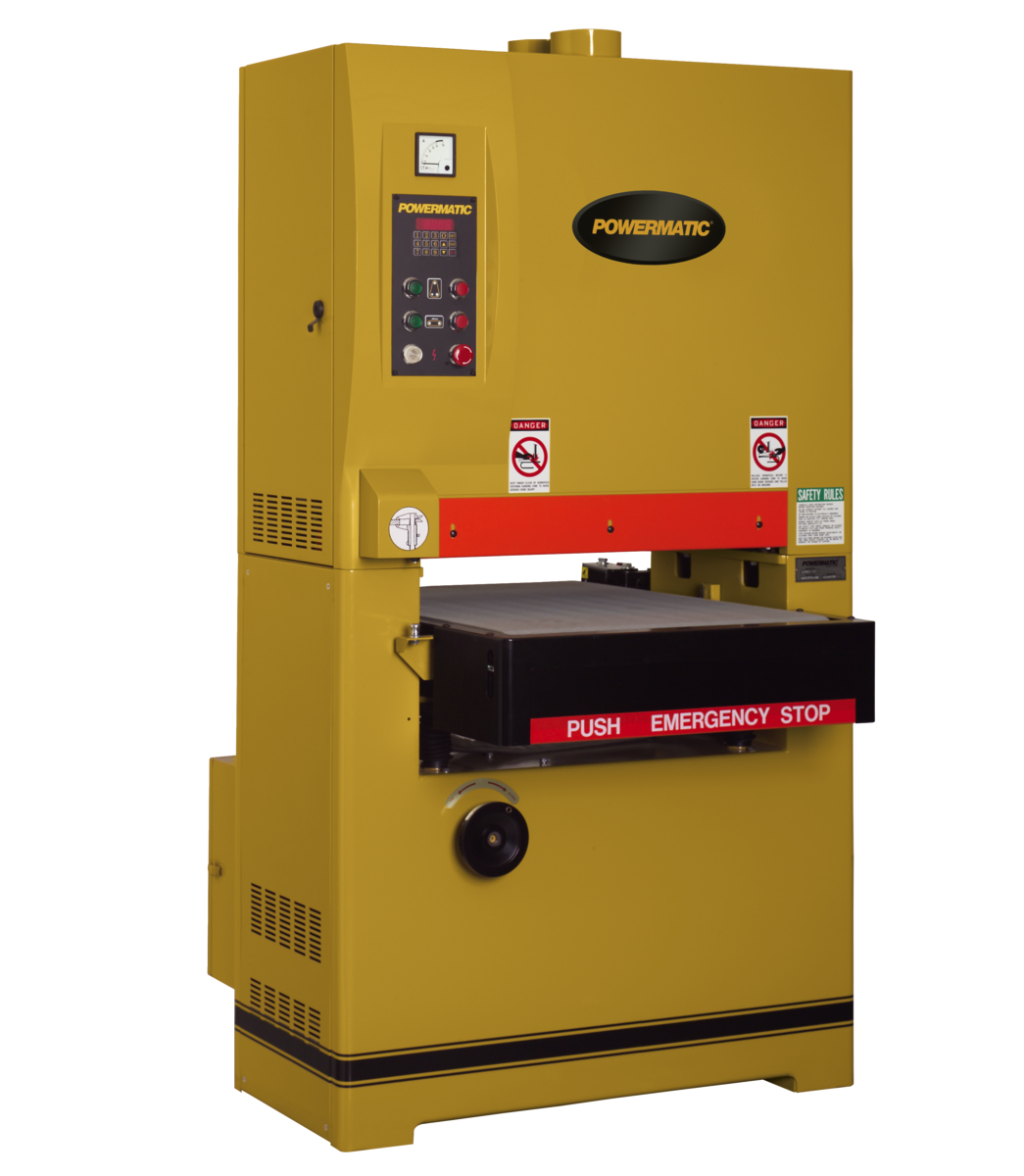 WB-25, 25" Wide Belt Sander, 15HP 3PH 230/460V, Vari Speed, DRO