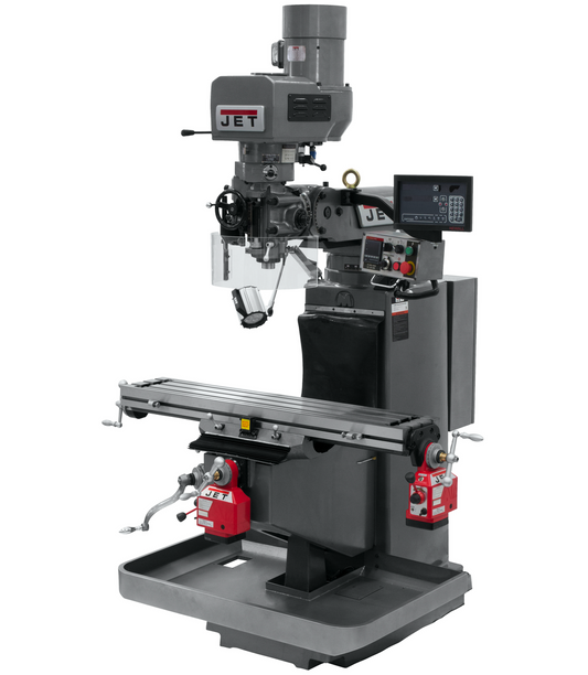 JTM-949EVS with Newall DP700 DRO, X & Y Powerfeeds