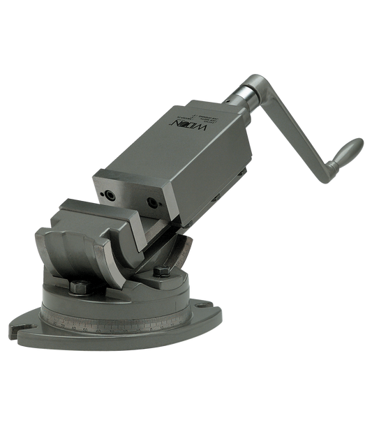 AMV/SP-75, 2-Axis Precision Angular Vise 3" Jaw Opening, 1-5/16” Jaw Depth