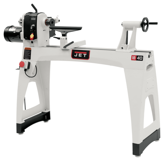 JWL-1840EVS 18" x 40" Electronic Variable Speed Wood Lathe, 2HP 1PH 230V