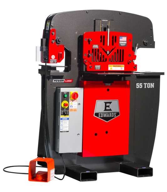 55 Ton Ironworker 3 Phase, 575 Volt with PowerLink