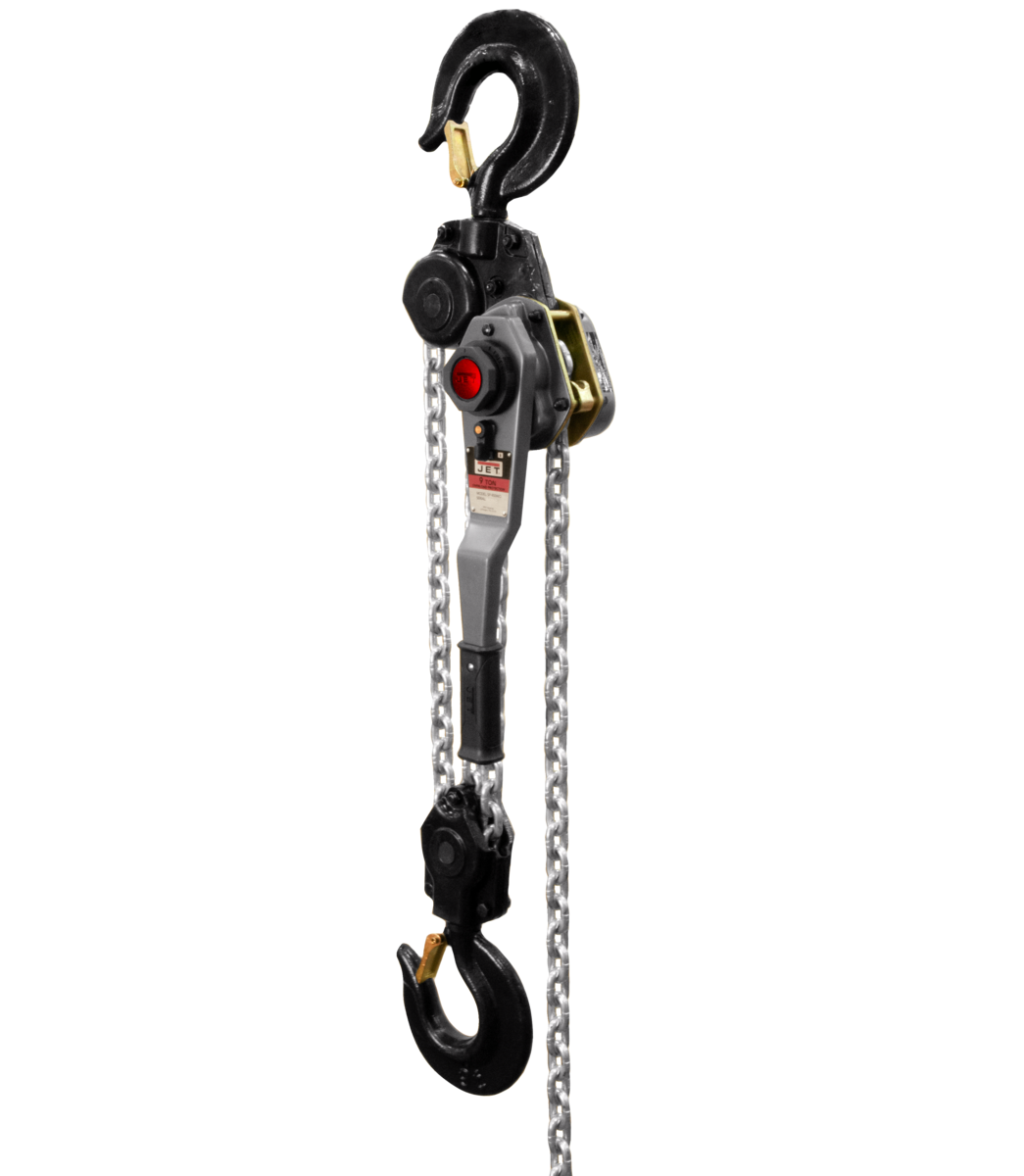 JLH-900WO-15, JLH Series 9 Ton Lever Hoist, 15' Lift with Overload Protection