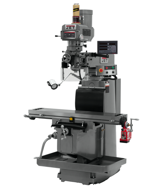 JTM-1254RVS With Newall DP700 3X (Q) DRO, X Powerfeed & Air Power Drawbar