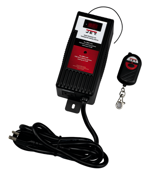RF Remote Control 115V, for Dust Collectors