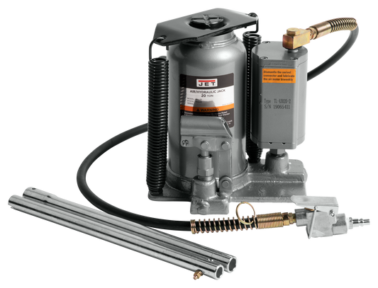 AHJ-20, 20 Ton Air/Hydraulic Bottle Jack
