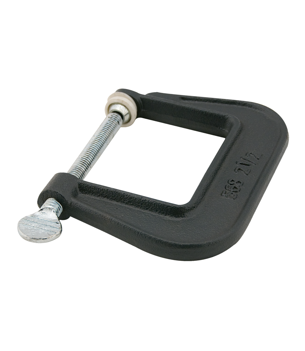568N, Junior® C-Clamp w/ Nylon Tip 2-1/2” Opening Capacity