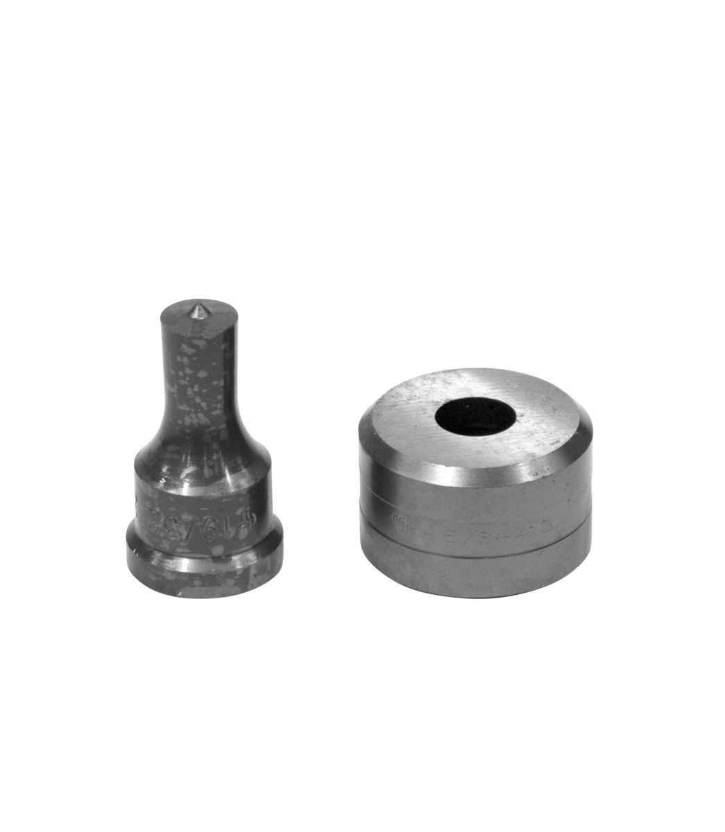 19/32" Round Punch & Die Set