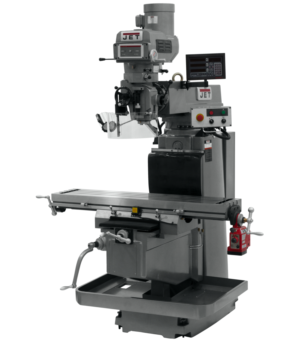JTM-1254VS With Newall DP700 3X (Q) DRO & X Powerfeed