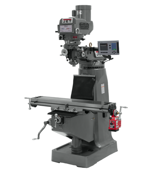 JTM-4VS Mill With ACU-RITE 203 DRO With X-Axis Powerfeed