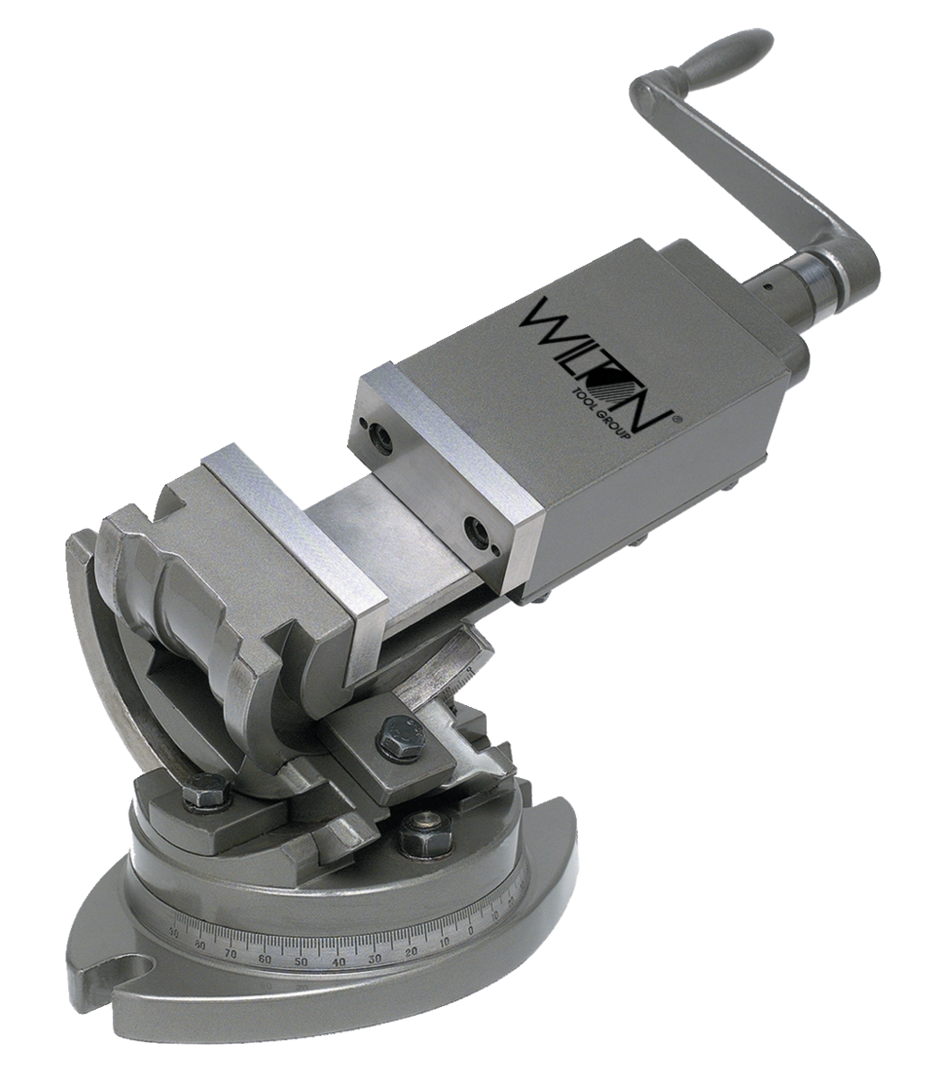 TLT/SP-50, 3-Axis Precision Tilting Vise 2" Jaw Width, 1” Jaw Depth