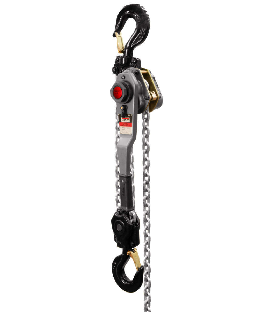 JLH-600WO-20, JLH Series 6 Ton Lever Hoist, 20' Lift with Overload Protection