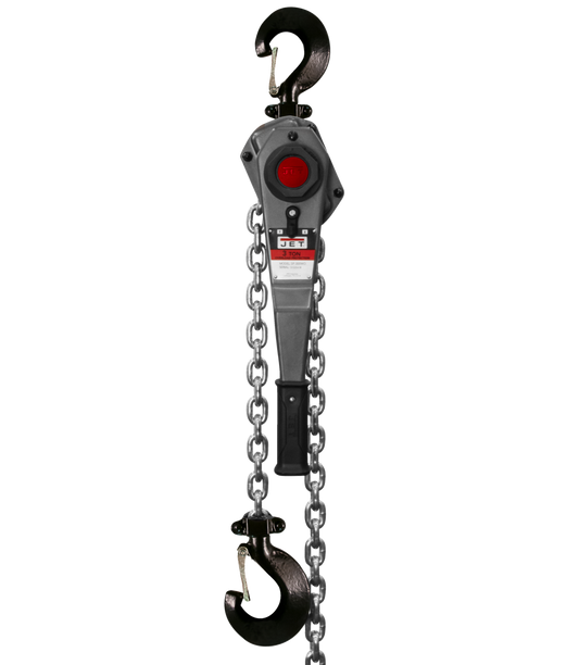 JLH-300-15PSH, JLH Series 3 Ton Lever Hoist, 15' Lift with Overload Protection & Shipyard Hooks
