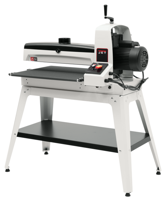 JWDS-2550 Drum Sander w/Open Stand