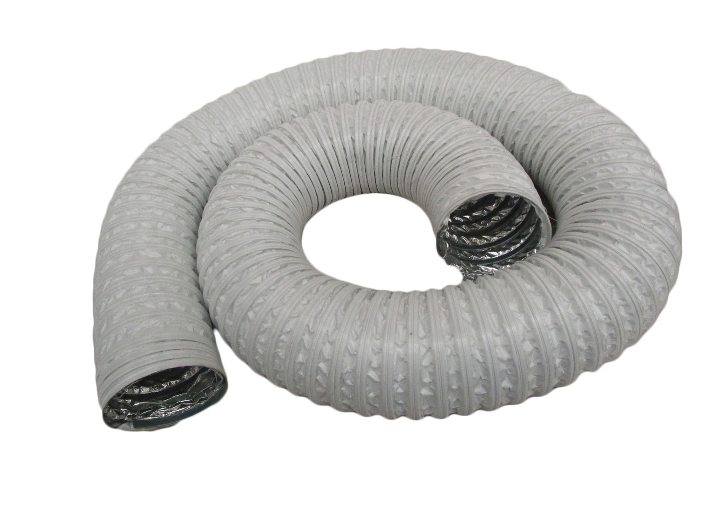 8', 3" Diameter Heat Resistant Hose (130 Degrees)