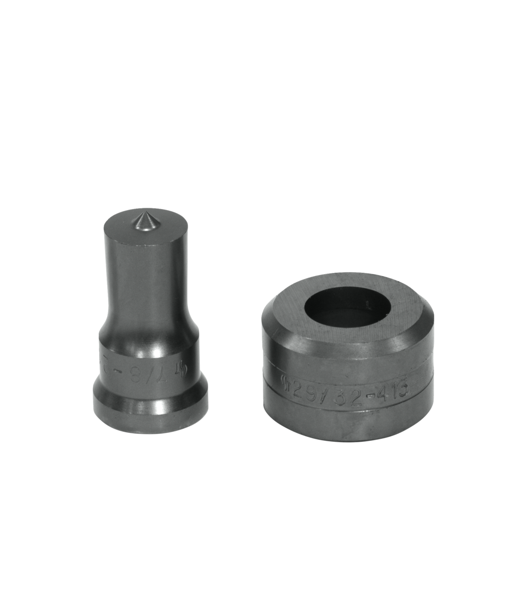 7/8" Round Punch & Die Set