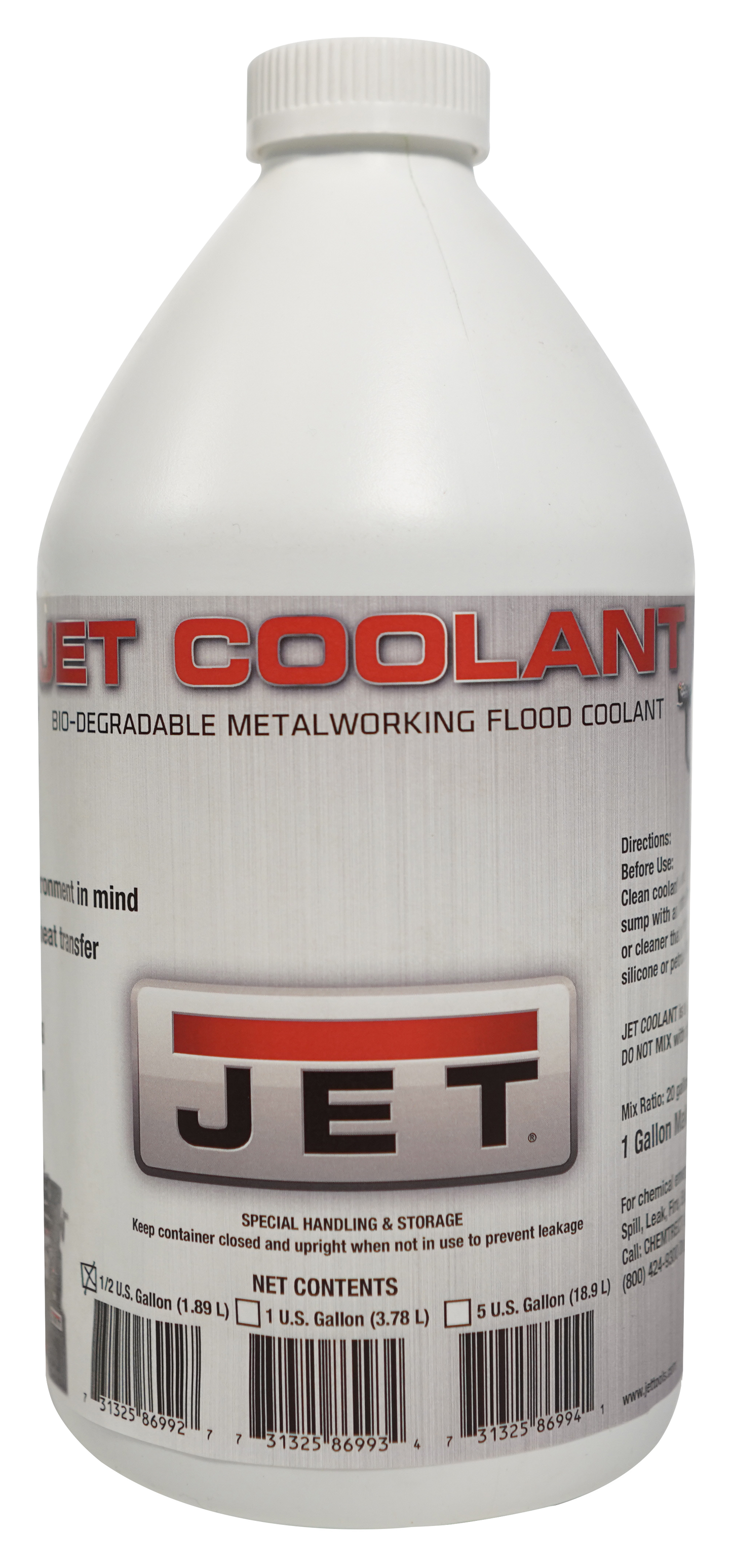 1/2 Gallon JET Bio-Degradable MW Flood Coolant