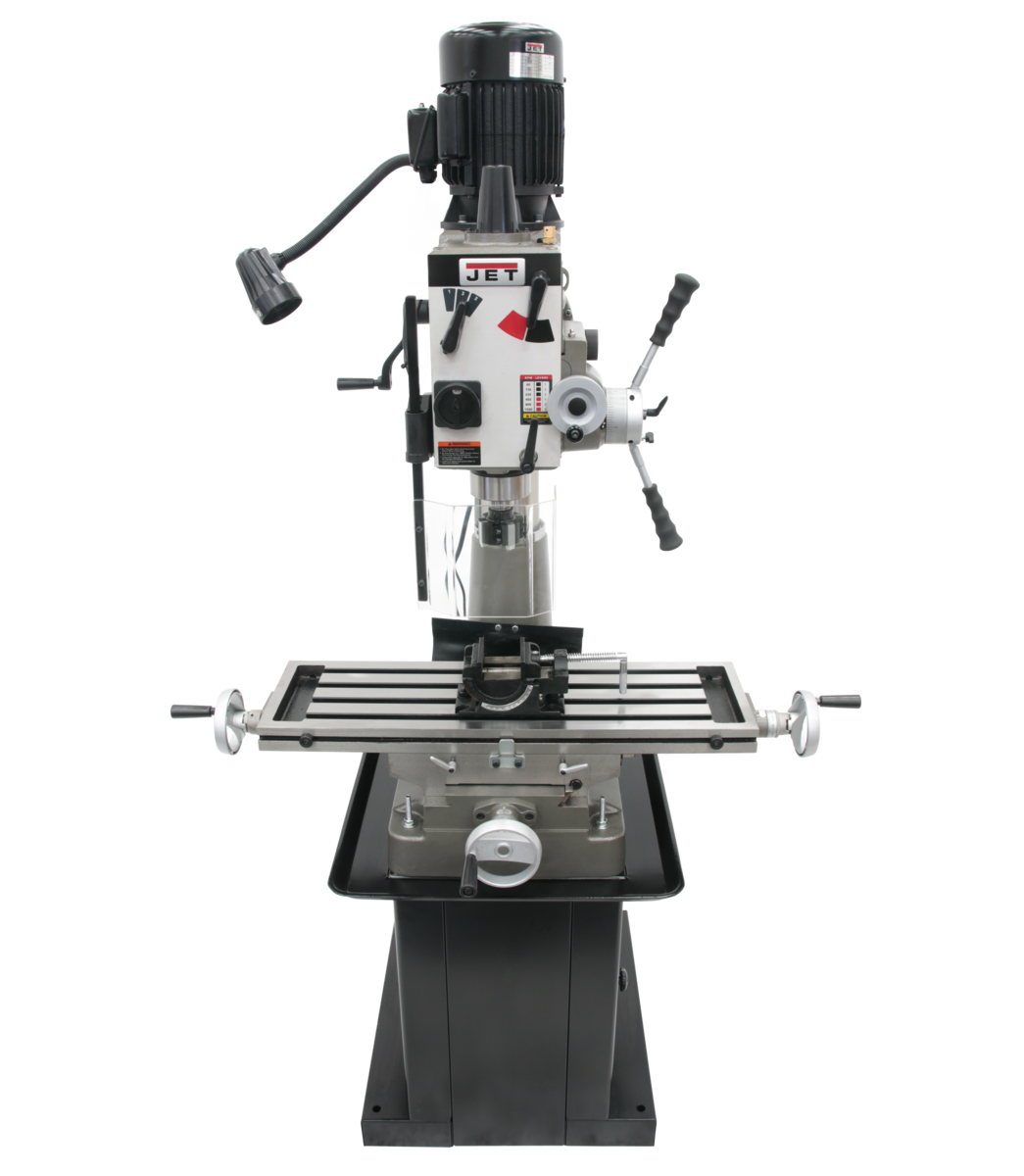 JMD-40GHPFGeared Head Mill Drill with Power Downfeed & Newall DP700 2-Axis DRO