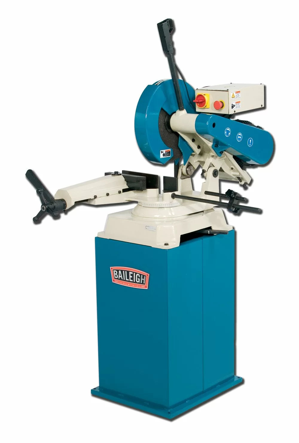 Baileigh Part Number AS-350M; 220 Volt Three Phase Manually Operated Abrasive Cut-Off Saw 14" Blade Diameter