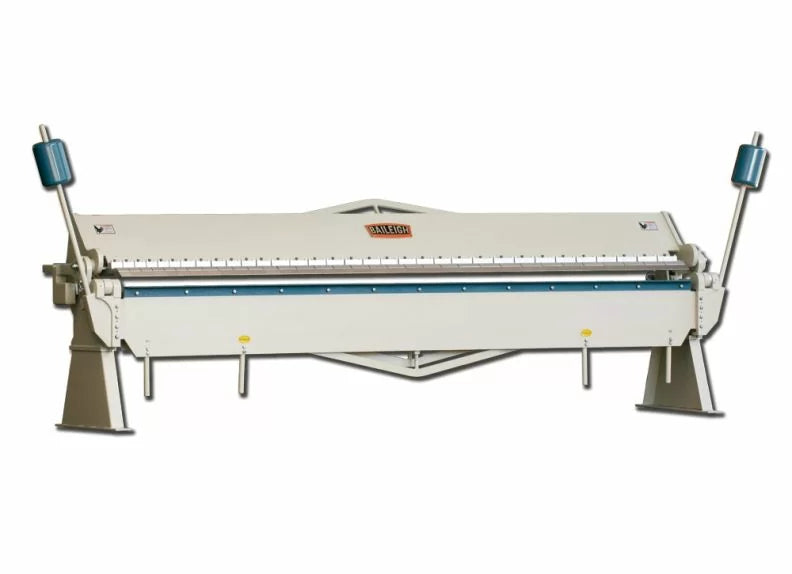 Baileigh Part Number BB-15722; Heavy Duty Manually Operated Box and Pan  Brake, 13' Length, 22 Gauge Mild Steel Capacity