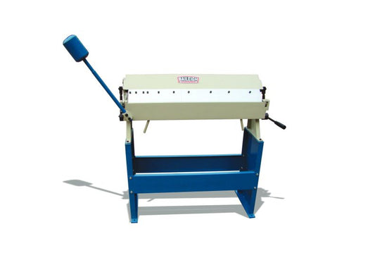 Baileigh Part Number BB-3616E; Manually Operated Box and Pan (Finger) Brake, 3' Length, 16 Gauge Mild Steel Capacity