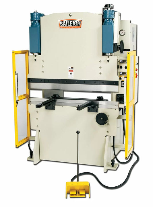 Baileigh Part Number BP-3350NC; 220V 3Phase 33 Ton Hydraulic Press Brake. Distance Between Housings is 38"