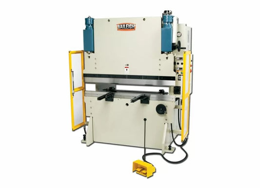 Baileigh Part Number BP-5060NC; 220V 3Phase 50 Ton Hydraulic Press Brake. Distance Between Housings is 49"