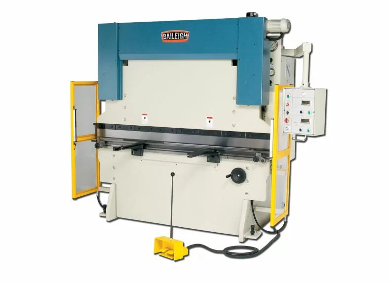 Baileigh Part Number BP-6778NC; 220V 3Phase 67 Ton x 78" Hydraulic Press Brake. Distance Between Housings is 61"