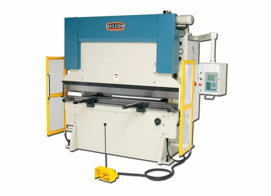 Baileigh Part Number BP-9078CNC; 220V 3Phase 90 Ton Hydraulic Press Brake With Delem CNC Control. Gap Between Housings is 61"