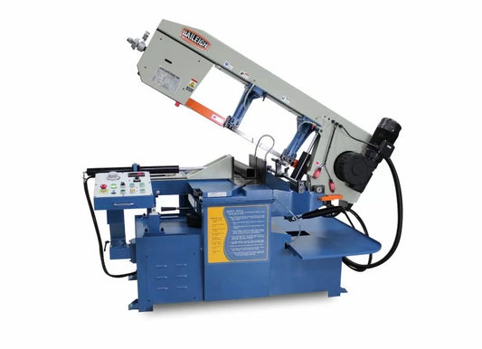 Baileigh Part Number BS-20SA-DM; 220V 3 Phase 13" Semi Automatic Dual Mitering Band Saw
