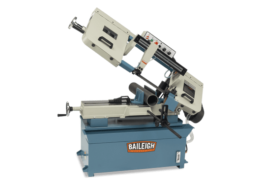 Baileigh Part Number BS-916M; 240V 1Ph Metal Cutting Band Saw Mitering Vice 1" Blade Width