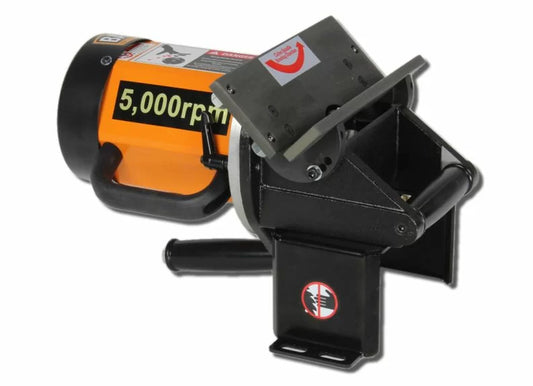 Baileigh Part Number CM-10P; 110V Portable Beveling Machine, 0-10mm on Angles from 15 to 45 Degrees