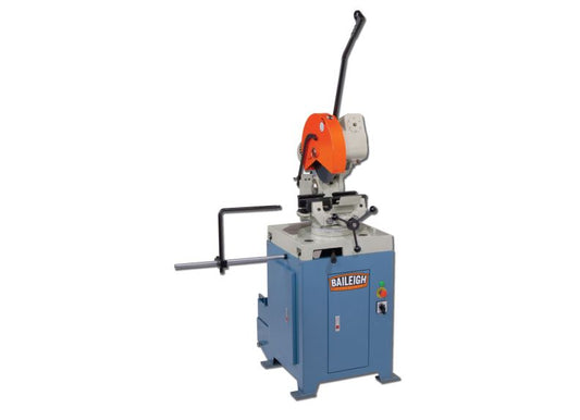 Baileigh Part Number CS-350M; 220V 3Phase Heavy Duty Manually Operated Cold Saw 14" Blade Diameter