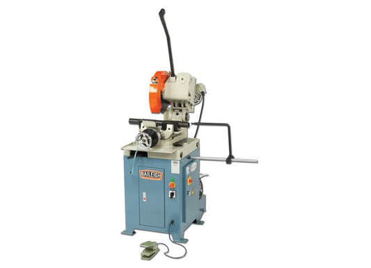 Baileigh Part Number CS-350P; 220V 3Phase Heavy Duty Manually Operated Cold Saw With Pneumatic Vise 14" Blade Diameter