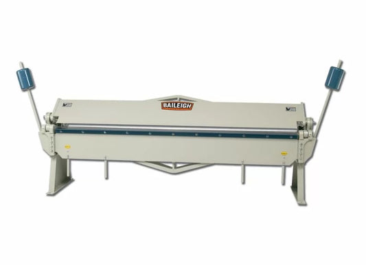 Baileigh Part Number HB-12014; Heavy Duty Manually Operated Hand (Straight) Brake, 10' Length, 14 Gauge Mild Steel Capacity