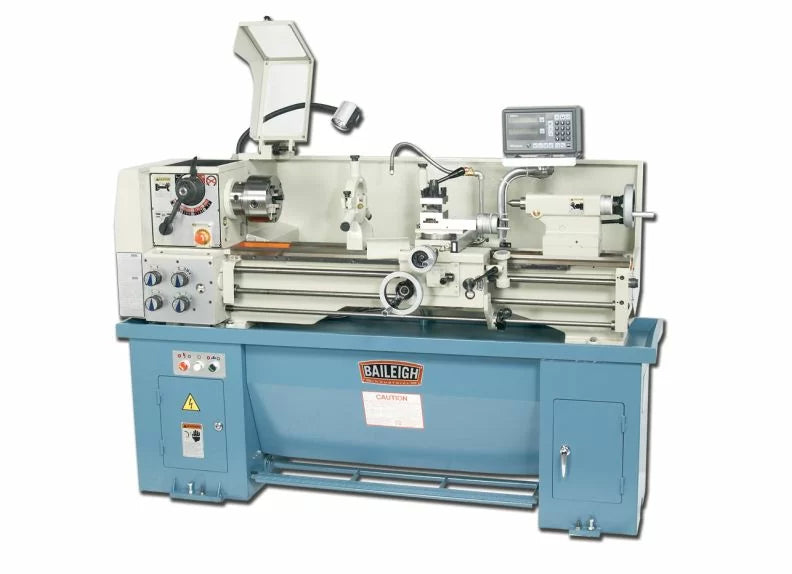 Baileigh Part Number PL-1340; 220V 1Phase 2 HP Precision Lathe 13" Swing. 39" Length 1-1/2" Bore